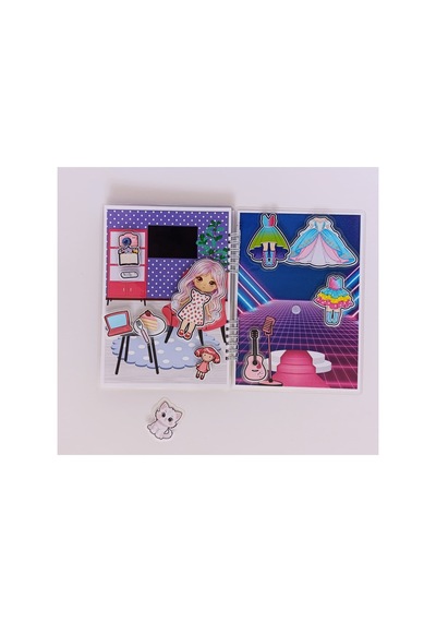 Lina Bebek Cırt Cırtlı İnteraktif Etkinlik Materyali- Eğitici Ve Eğlenceli Sessiz Kitap Quiet Book