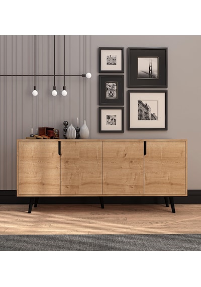 Latina Modern Konsol 180 Cm Safir Meşe Latina Modern Konsol 180 Cm Safir Meşe