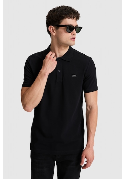 U.S. Polo Assn. U.s. Polo Assn. Erkek Siyah Tişört Basic 50326963-vr046