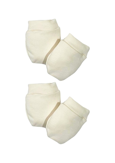 Tinylamb Pure Organik Bebek Eldiven Seti - 2 Takım Bej