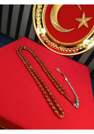 99'lu Sıkma Kehribar Tesbih 92663698