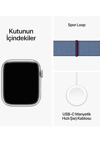 Apple Watch Series 9 GPS 45 MM Alüminyum Kasa Spor Loop Akıllı Saat (Apple Türkiye Garantili) Apple Watch Series 9 GPS 45 MM Alüminyum Kasa Spor Loop Akıllı Saat (Apple Türkiye Garantili)