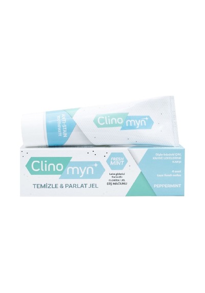 Clinomyn Fresh Mint Temizleme Parlatma Jel Diş Macunu 75 Ml