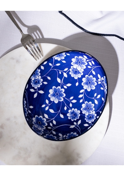Madame Coco Reve Bleu Vista Tabak - 19 Cm - Mavi/beyaz 8684427225325 Çok Renkli