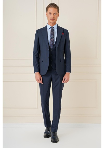 Efor Tk 904 Slim Fit Lacivert Spor Takım Elbise Lacivert