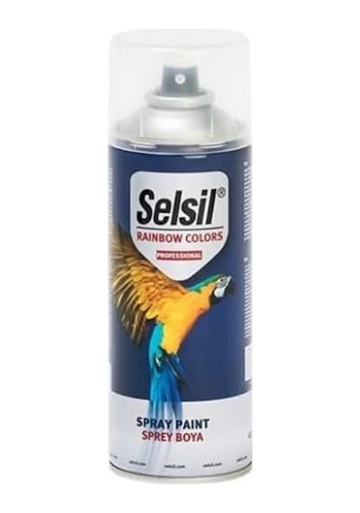 Rainbow 400 Ml Sprey Boya Siyah Parlak
