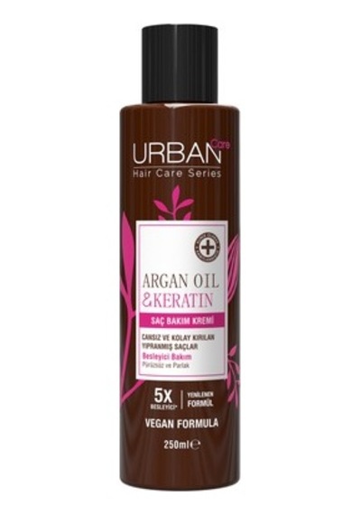 Kolay Kırılan Yıpranmış Saçlar İçin Argan Yağı Ve Keratin Bakım Kremi