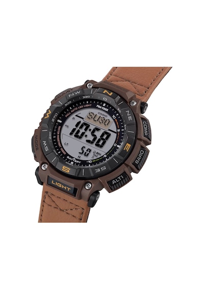 Casio Pro-trek Prg-340l-5dr Erkek Kol Saati Kahverengi