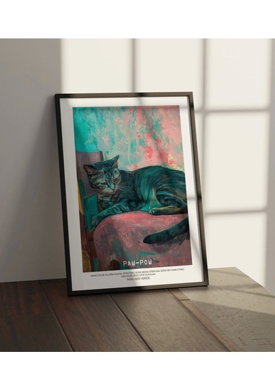 Paw-pow No:11 Art Print