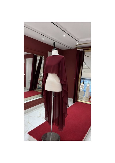 Ezni Atelier Bordo Şifon Abiye Pelerini 140 Cm Transparan Abiye Pelerini Uzun Abiye Pelerini Zarif Düğün Pelerini Bordo Bordo Ezni Atelier Bordo Şifon Abiye Pelerini 140 Cm Transparan Abiye Pelerini Uzun Abiye Pelerini Zarif Düğün Pelerini Bordo Bordo