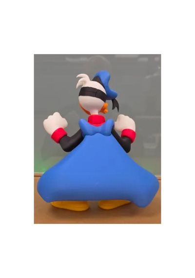 Phantom Duck Figür 20cm-3d Baskı-kolleksiyonluk Biblo