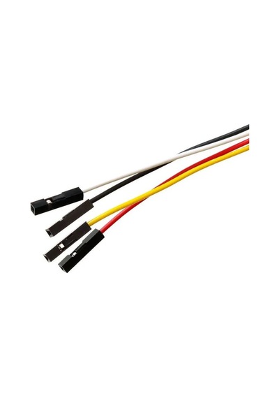 Elecrow 4 Pin Crowtail-dişi Jumper Kablo - 5 Adet
