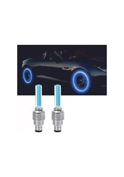 Ksmart Bisiklet Sibop Işığı 2 Li Set Mavi Işık K-3972