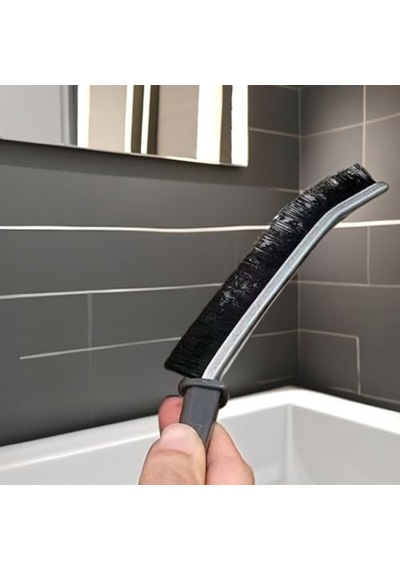 Tr Li Dar Alan Ve Köşe Temizleme Fırçası Seti - Sert Kırtıllı Lavabo Arası Ve Pencere Oluk Fırçası