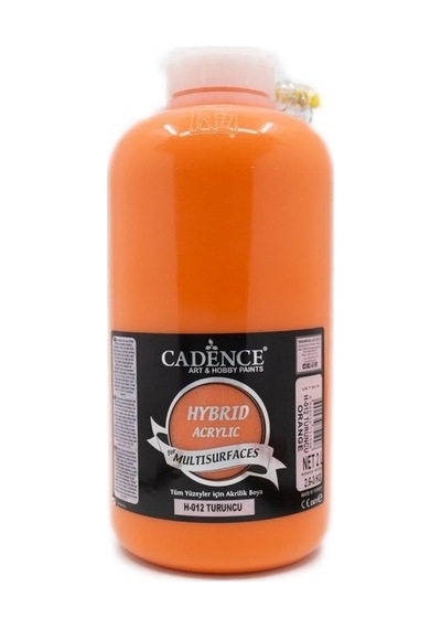Turuncu Multisurface Akrilik Boya H012 - 2000 Ml Karışık Karışık