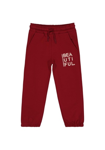 Civil Girls Basic 2-5 Yaş Eşofman Altı Koyu Bordo