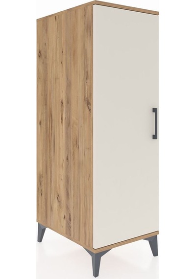 Kronos Dolap 2 Raflı Tek Kapaklı 44x59x134 Çam-aytaşı Atlas Çam