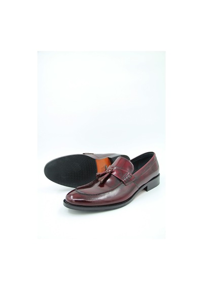 Oggi 00600-38 Erkek Klasik Ayakkabı - Bordo-bordo