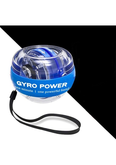 Autostart Çantalı Multilight Powerball Bilek Egzersiz Topu Mavi