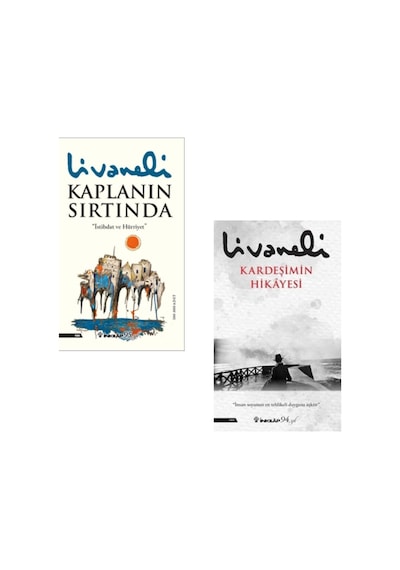 Livaneli 2 Kitap Set 1 Kaplanın Sırtında - Kardeşimin Hikayesi