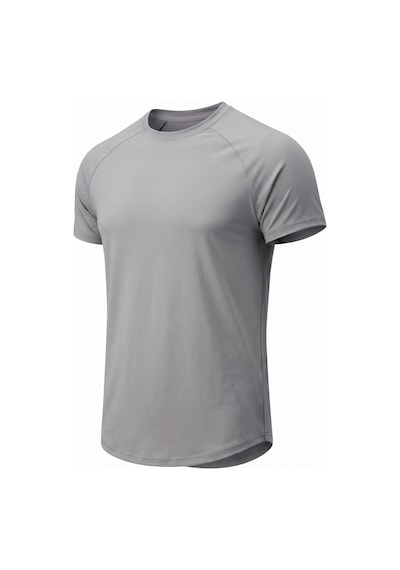 Genius Store 3'lü Paket Erkek Spor Tişört Pamuklu Esnek Günlük Kullanıma Uygun Premium Rahat Kalıpt-shirt Siyah-beyaz-gri