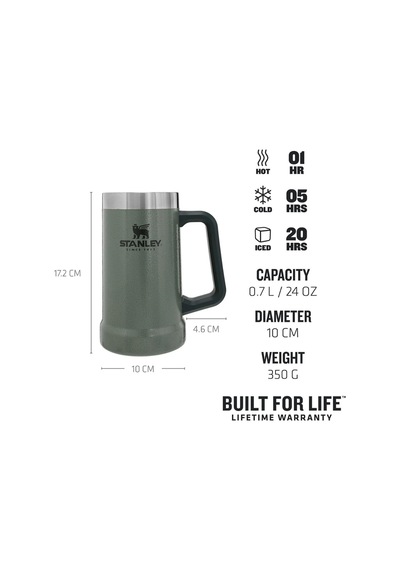 Stanley Adv 24oz Vac Steın 0,70 Lt 10-02874-033 Yeşil