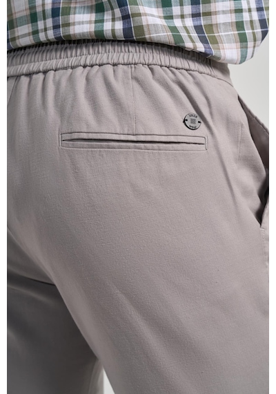 İmza Taş Rengi Pamuklu Yandan Cepli Casual Comfort Fit Jogger Pantolon 1003250110 Taş