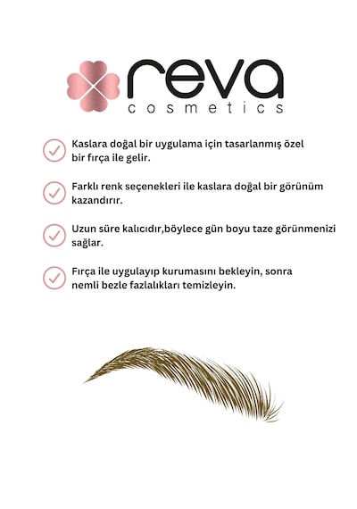 Yoğun Kahve Likit Kaş Maskarası & Liquid Eyebrow Tattoo 5ml No:103 - Vegan & Temiz Içerikli Siyah