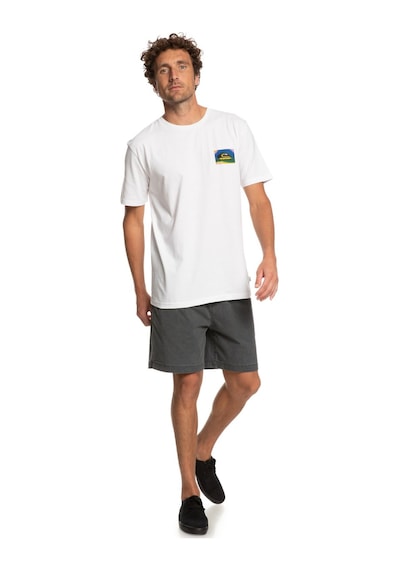 Quiksilver Quıksılver Colourflow M Tees Erkek T-shırt Eqyzt07229-wbb0 Beyaz