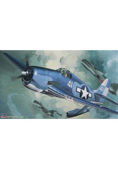 Hasegawa St7 8057 1/32 Ölçek, F6f-3/5 Hellcat, Savaş Uçağı Plastik Model Kiti-27835
