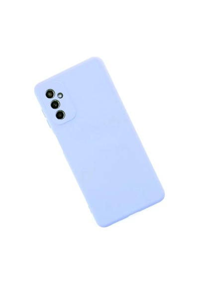 Newface Samsung Galaxy M52 5g Kılıf Nano İçi Kadife Silikon - Lila