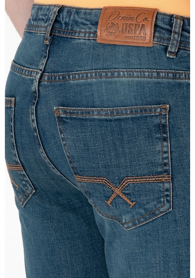 U.S. Polo Assn. Erkek Mavi Slim Fit Jean Pantolon 50304350-DN0030 U.S. Polo Assn. Erkek Mavi Slim Fit Jean Pantolon 50304350-DN0030