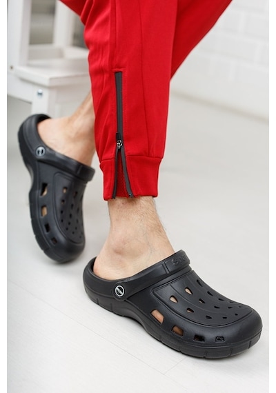 Ayakkabı Ülkesi Unisex Günlük Terlik Sandalet Siyah