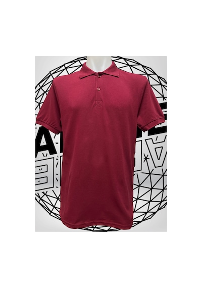 Parshey Regular Fit %100 Pamuk Polo Yaka Yarım Kollu Basic T-shirt Bordo