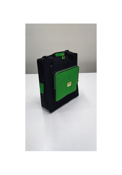 Cms 1000 Mikser İçin Uyumlu Soft Case Çanta Kılıf - Siyah - Yeşil.