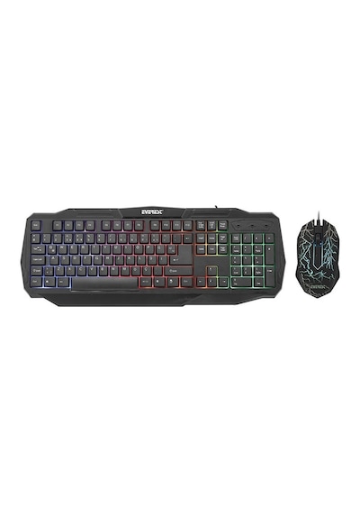 Everest KMX-86 USB Gökkuşağı Zemin Kablolu Q Klavye Mouse Set
