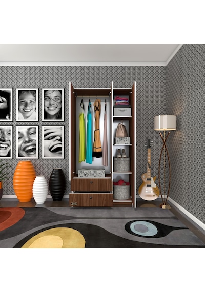 Kenzlife Gardırop 3 Kapılı Kapaklı 2 Çekmeceli Manolya Cvz 173 90 42 Gardolap Dolap Ofis Beyaz Kenzlife Gardırop 3 Kapılı Kapaklı 2 Çekmeceli Manolya Cvz 173 90 42 Gardolap Dolap Ofis Beyaz