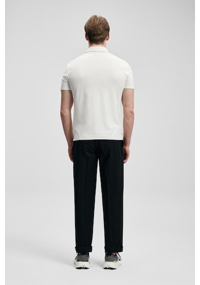 Lufian Jaxon Hi- Tech Performance Dikişsiz Polo Tişört Beyaz 111040241100500