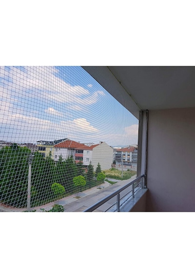Kedi Filesi Kuş Filesi Kedi Ağı Eni 2,50 Metre Kalınlık 2 Milim Balkon Kedi File