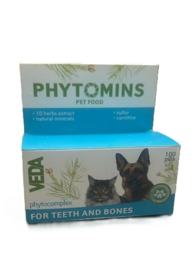 Vedavet Phytomins Teeth & Bones 100 Kapsül Osteogenez Ve Dentin Remineralizasyonu