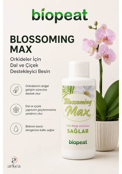 Blossoming Max Orkide Besini 100 Ml Dal Ve Çiçek Destekleyici Sıvı Bitki Besini 1000