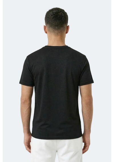 Slazenger Kofona Erkek Siyah Tişört