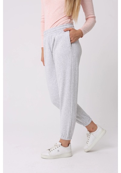 Defys Defy's Kadın İçi Polarlı 3 İplik Regular Fit Beli Ve Paçası Lastikli Gri Jogger Eşofman Altı Gri Melanj - 747316938 GRİ MELANJ Defys Defy's Kadın İçi Polarlı 3 İplik Regular Fit Beli Ve Paçası Lastikli Gri Jogger Eşofman Altı Gri Melanj - 747316938 GRİ MELANJ