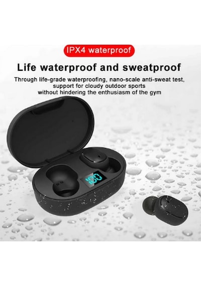 Nm-store E6s Kablosuz Kulaklık Dijital Göstergeli Bluetooth Kulaklık 5.0