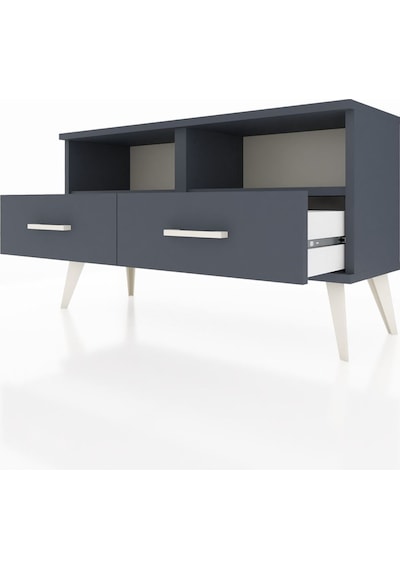 Arges Şifonyer 2 Raflı 2 Çekmeceli 88x30x48 Antrasit-antrasit Antrasit Arges Şifonyer 2 Raflı 2 Çekmeceli 88x30x48 Antrasit-antrasit Antrasit