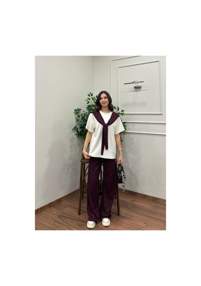 Asur Boutique Asur Butik Kadın Şal Yakalı Yapışık Model Kadın Eşofman Takımı Bordo Asur Boutique Asur Butik Kadın Şal Yakalı Yapışık Model Kadın Eşofman Takımı Bordo