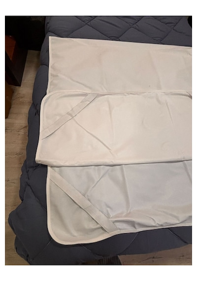 Tek Kişilik Su Geçirmez Lastikli Alez Beyaz