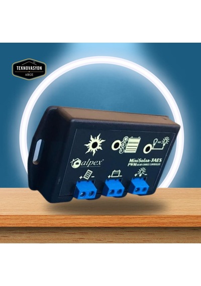 Alpex 3 Amper 12 Volt Solar Şarj Kontrol Cihazı