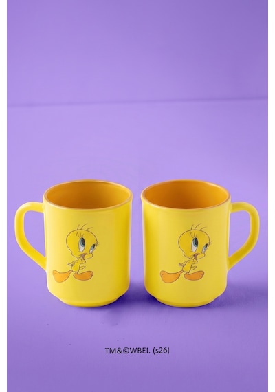 Tweety 2'li Kupa Seti Sarı 250 Cc Çok Renkli
