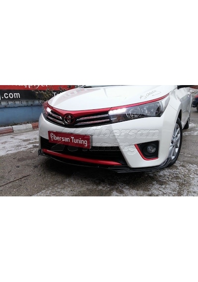 Toyota Corolla Uyumlu Tampon Ekleri-fibersan Tuning